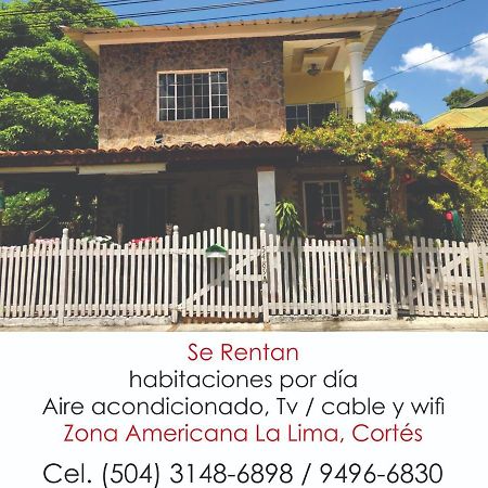 Hotel Casa Bonita La Lima San Pedro Sula Buitenkant foto